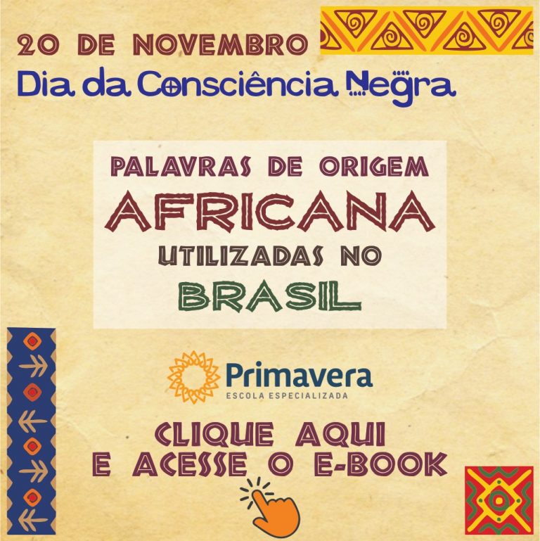 Palavras de Origem Africana Utilizadas no Brasil – Escola Especializada ...